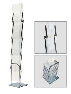 4 Panel Portable Brochure Display